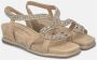 Alma en Pena Slang Wig Sandaal Beige Dames - Thumbnail 3