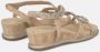 Alma en Pena Slang Wig Sandaal Beige Dames - Thumbnail 4