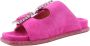 Alma en Pena Platte gespsandaal met sprankelende details Pink Dames - Thumbnail 7