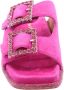 Alma en Pena Platte gespsandaal met sprankelende details Pink Dames - Thumbnail 8
