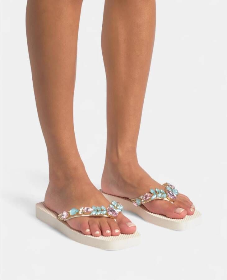 Alma EN Pena Slippers met strass details