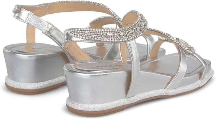 Alma EN Pena Snake Wedge Sandal