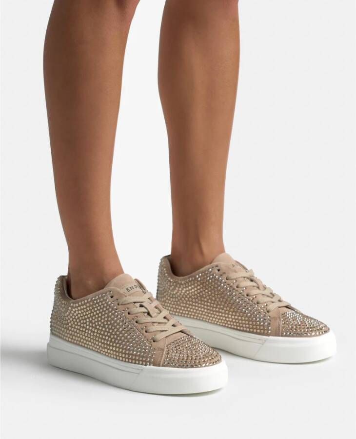 Alma EN Pena Sneaker bedekt met strass
