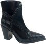 Alma en Pena Enkellaarsjes met hoge hakken en studs Black Dames - Thumbnail 5
