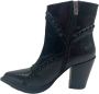 Alma en Pena Enkellaarsjes met hoge hakken en studs Black Dames - Thumbnail 7