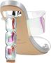 Alma en Pena Stijlvolle Heeled Mules Sandaal Multicolor Dames - Thumbnail 3