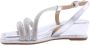 Alma en Pena Zilveren Casual Dames Sandalen Gray Dames - Thumbnail 6