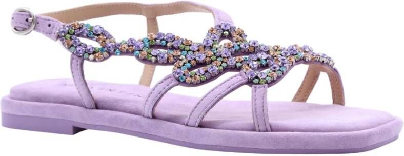 Alma en Pena Stijlvolle Sandaal Kitzbuhel Purple Dames