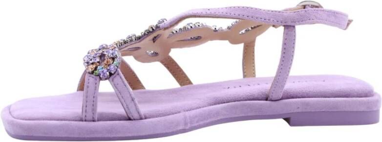 Alma en Pena Stijlvolle Sandaal Kitzbuhel Purple Dames