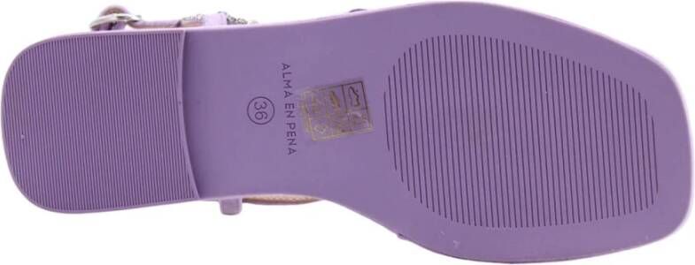 Alma en Pena Stijlvolle Sandaal Kitzbuhel Purple Dames