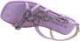 Alma en Pena Vierkante teen juweel platte sandaal Purple Dames - Thumbnail 12