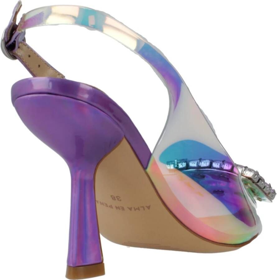 Alma en Pena Stijlvolle Sandaal Pumps Purple Dames