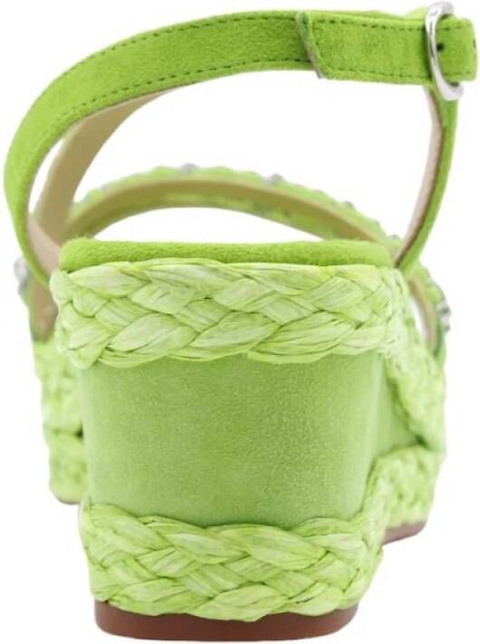 Alma en Pena Stijlvolle Sandaal Wiener Collectie Green Dames