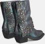 Alma en Pena Studded plooi bootie Multicolor Dames - Thumbnail 3