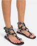 Alma EN Pena Studded toe sandal - Thumbnail 4