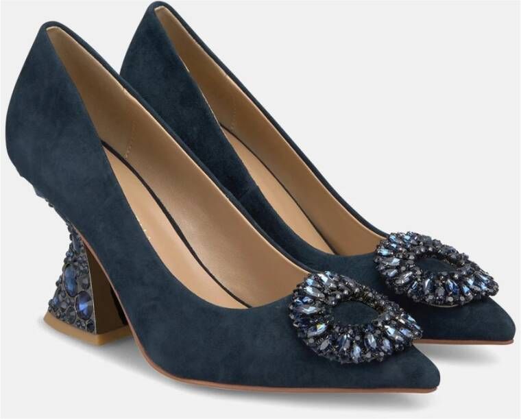 Alma en Pena Versierde Hakschoen Blue Dames
