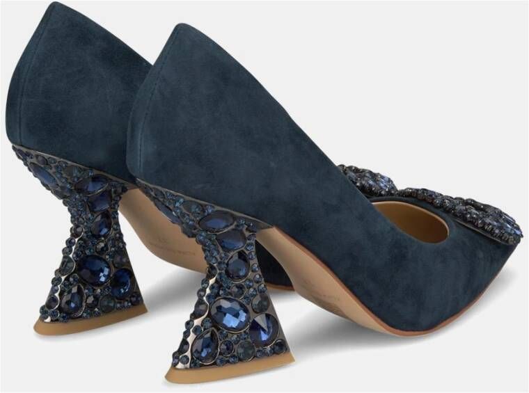 Alma en Pena Versierde Hakschoen Blue Dames