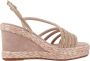 Alma en Pena Rhinestone Sleehak Sandaal Pink Dames - Thumbnail 7