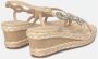 Alma en Pena Wig Sandalen met Strass Beige Dames - Thumbnail 3