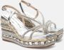 Alma en Pena Zilveren Sandalen Stijlvol Comfortabel Gray Dames - Thumbnail 5