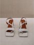 ALOHAS Asymmetrische bandjes sandaal White Dames - Thumbnail 11