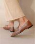 ALOHAS Bruin Leren Ballet Flats Brown Dames - Thumbnail 7