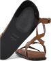 Alohas Beige Leren Sandalen voor Vrouwen - Thumbnail 2