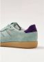 ALOHAS Blauwe leren sneakers Green Dames - Thumbnail 5