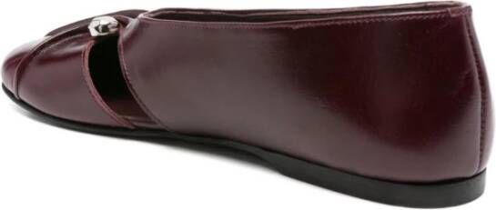 Alohas Bordeaux Ballerina's voor Vrouwen