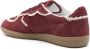 Alohas Bordeauxrode Vetersneakers met Rubberen Zool - Thumbnail 2