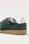 Alohas Bosgroene Leren Sneakers - Thumbnail 2