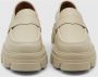 ALOHAS Cream Leather Loafers Trailblazer Style Beige Dames - Thumbnail 10
