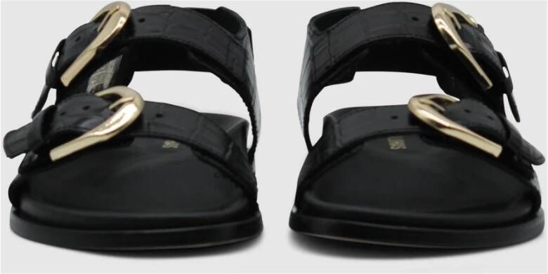 ALOHAS Flat Sandals Black Dames