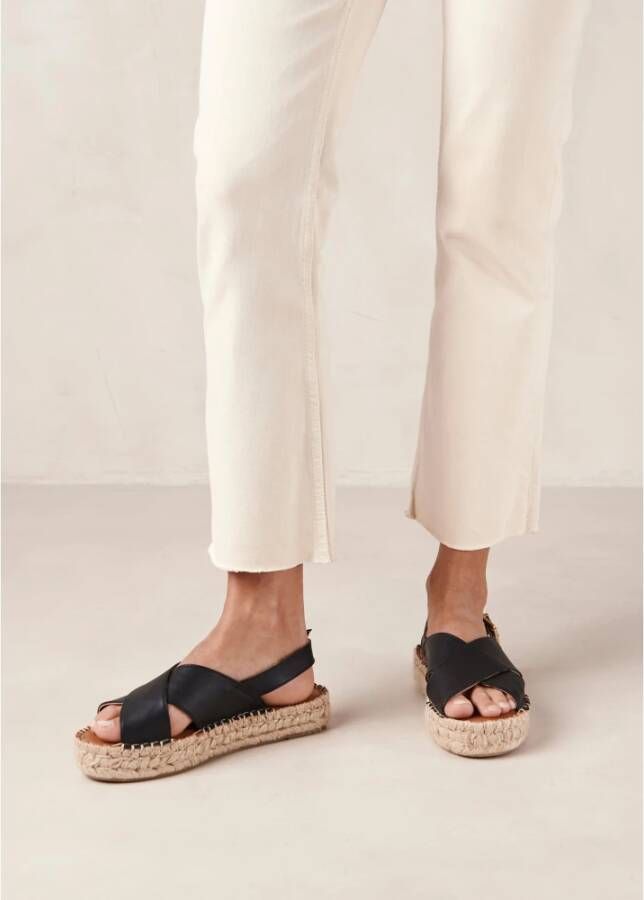 ALOHAS Flat Sandals Zwart Dames Schoenen.nl