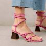 ALOHAS High Heel Sandals Pink Dames - Thumbnail 5