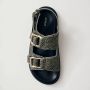 ALOHAS Harper Soft Grey Leren Sandalen Gray Dames - Thumbnail 6