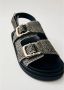 ALOHAS Harper Soft Grey Leren Sandalen Gray Dames - Thumbnail 7