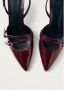 Alohas Joelle Onix Burgundy Leren Pumps - Thumbnail 2