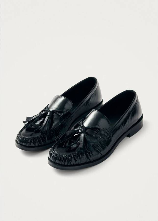 Alohas Marietta Onix Zwart leren loafers