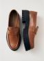 ALOHAS Obsidian leren loafers Brown Dames - Thumbnail 3