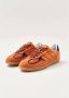 ALOHAS Oranje Leren Sneakers Orange Dames - Thumbnail 7