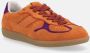 ALOHAS Oranje Leren Sneakers Orange Dames - Thumbnail 8
