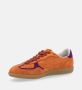 ALOHAS Oranje Leren Sneakers Orange Dames - Thumbnail 9
