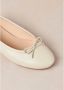ALOHAS Oriana Crème Leren Ballet Flats White Dames - Thumbnail 6