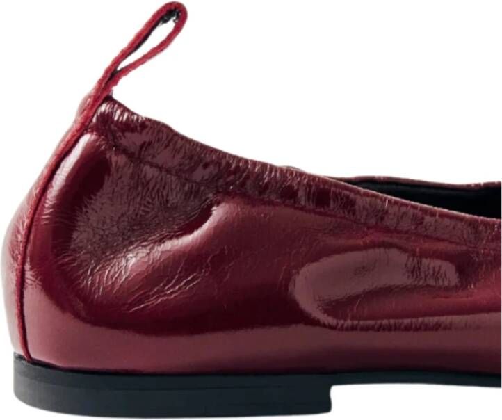 Alohas Paarse platte schoenen