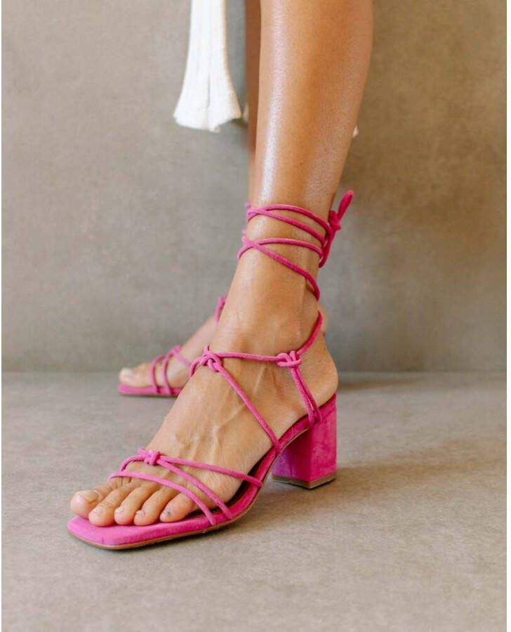 ALOHAS Paloma Magenta Sandalen Roze Dames