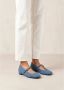 ALOHAS Por Do Sol Denim Blue Denim Ballet Flats Blue Dames - Thumbnail 5