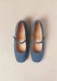 ALOHAS Por Do Sol Denim Blue Denim Ballet Flats Blue Dames - Thumbnail 7