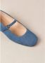 ALOHAS Por Do Sol Denim Blue Denim Ballet Flats Blue Dames - Thumbnail 8
