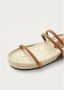 Alohas Rayna Suède Tan Leren Sandalen - Thumbnail 2